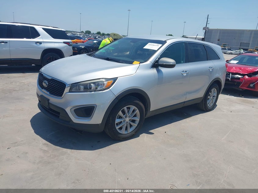 2016 Kia Sorento VIN 5XYPG4A32GG124477 IAAI salvage auction — FRONT END, Original (Texas), sold $25 on 2026-07-30 (photo 2)