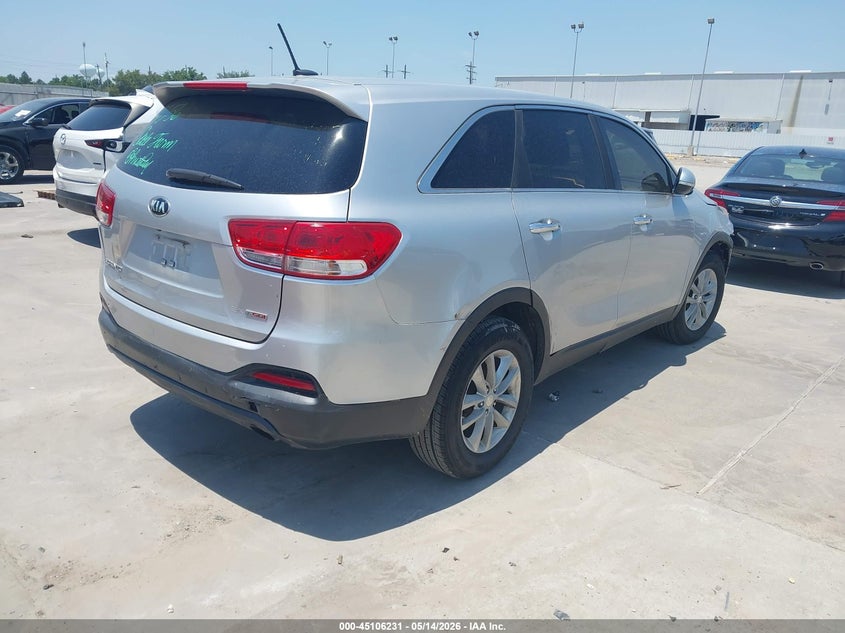 2016 Kia Sorento VIN 5XYPG4A32GG124477 IAAI salvage auction — FRONT END, Original (Texas), sold $25 on 2026-07-30 (photo 4)