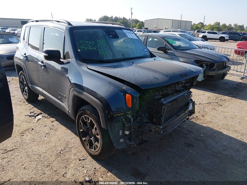 2023 Jeep Renegade VIN ZACNJDB10PPP36700 IAAI salvage auction — FRONT END, Salvage Title, sold $4,125 on 2026-07-22 (photo 1)