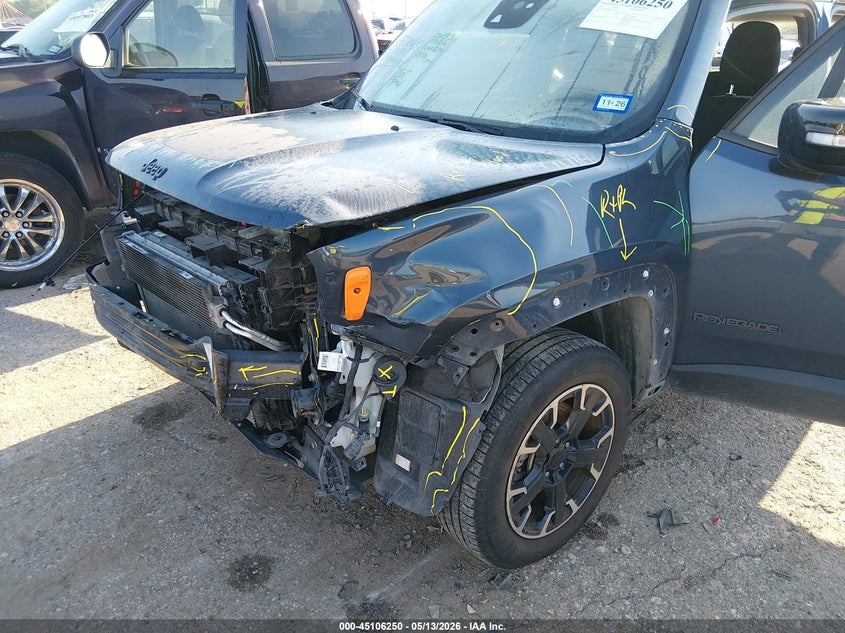 2023 Jeep Renegade VIN ZACNJDB10PPP36700 IAAI salvage auction — FRONT END, Salvage Title, sold $4,125 on 2026-07-22 (photo 6)