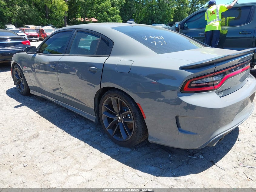 2019 Dodge Charger VIN 2C3CDXGJ8KH535461 IAAI salvage auction — FRONT END, Salvage (Georgia), sold $8,775 on 2026-09-09 (photo 3)
