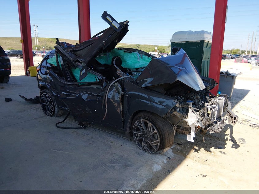 2023 Hyundai Kona VIN KM8K33A36PU993707 IAAI salvage auction — ALL OVER, Certificate Of Destruction (Florida), sold $625 on 2026-07-28 (photo 1)