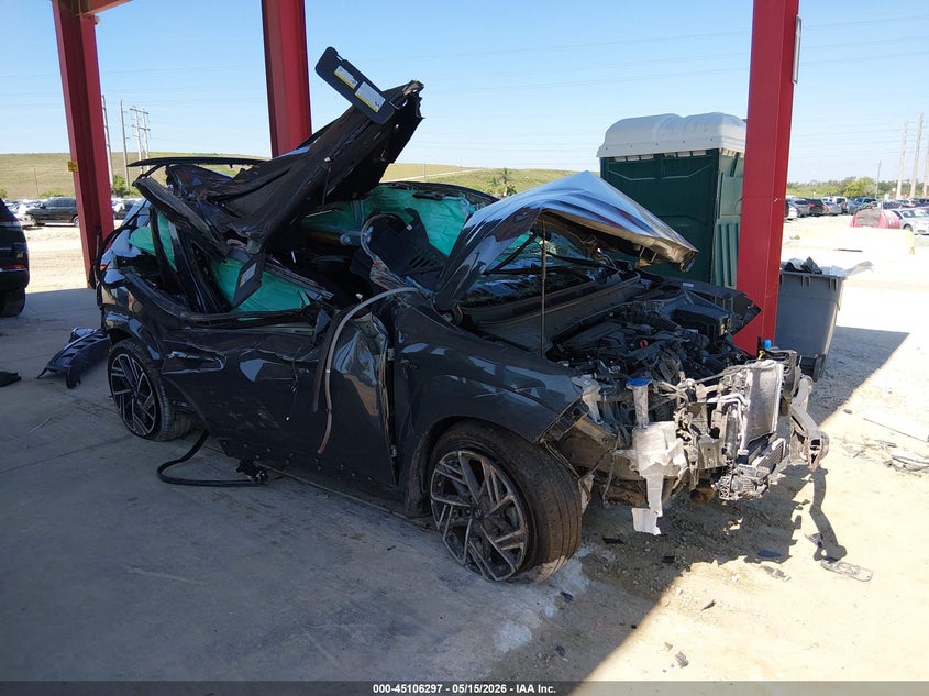 2023 Hyundai Kona VIN KM8K33A36PU993707 IAAI salvage auction — ALL OVER, Certificate Of Destruction (Florida), sold $625 on 2026-07-28 (photo 6)