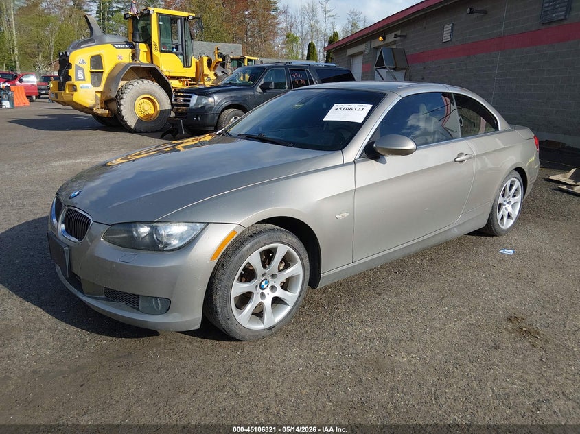 2009 BMW 3 series VIN WBAWL73509P179501 IAAI salvage auction — RIGHT SIDE, Salvage (Maine), sold $1,350 on 2026-07-06 (photo 2)