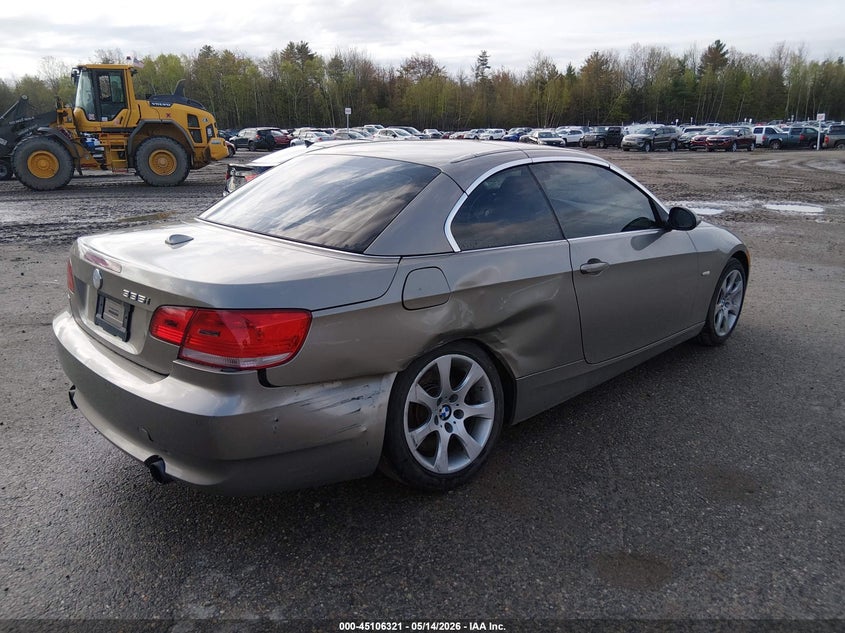 2009 BMW 3 series VIN WBAWL73509P179501 IAAI salvage auction — RIGHT SIDE, Salvage (Maine), sold $1,350 on 2026-07-06 (photo 4)