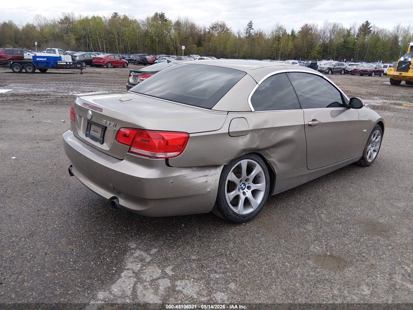 2009 BMW 3 series VIN WBAWL73509P179501 IAAI salvage auction — RIGHT SIDE, Salvage (Maine), sold $1,350 on 2026-07-06 (photo 6)