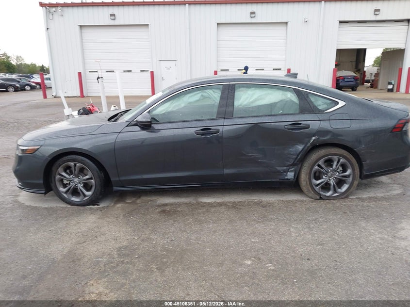2025 Honda Accord VIN 1HGCY2F66SA035766 IAAI salvage auction — LEFT FRONT, Salvage (Illinois), sold $12,500 on 2026-07-28 (photo 8)