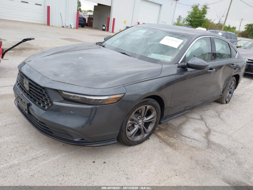 2025 Honda Accord VIN 1HGCY2F66SA035766 IAAI salvage auction — LEFT FRONT, Salvage (Illinois), sold $12,500 on 2026-07-28 (photo 2)