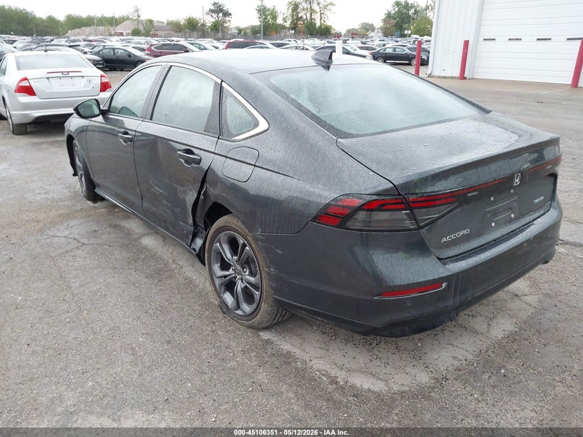 2025 Honda Accord VIN 1HGCY2F66SA035766 IAAI salvage auction — LEFT FRONT, Salvage (Illinois), sold $12,500 on 2026-07-28 (photo 3)
