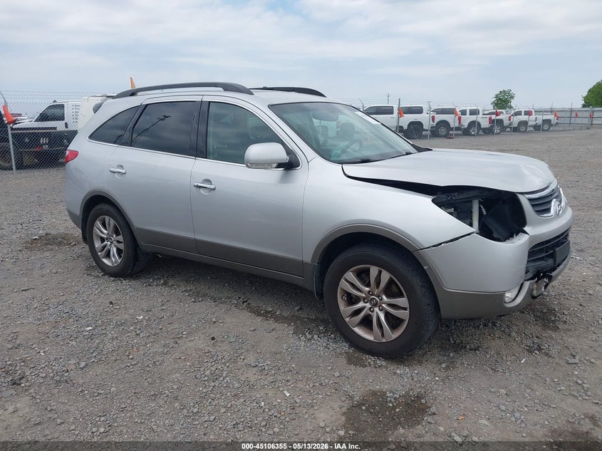 2012 Hyundai Veracruz VIN KM8NU4CC5CU195822 IAAI salvage auction — FRONT END, Clear (Arkansas), sold $875 on 2026-07-08 (photo 1)