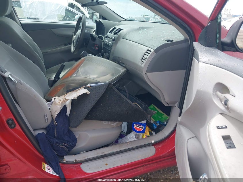 2010 Toyota Corolla VIN 2T1BU4EE3AC306724 IAAI salvage auction — ROLLOVER, Salvage (Alabama), sold $250 on 2026-07-19 (photo 5)