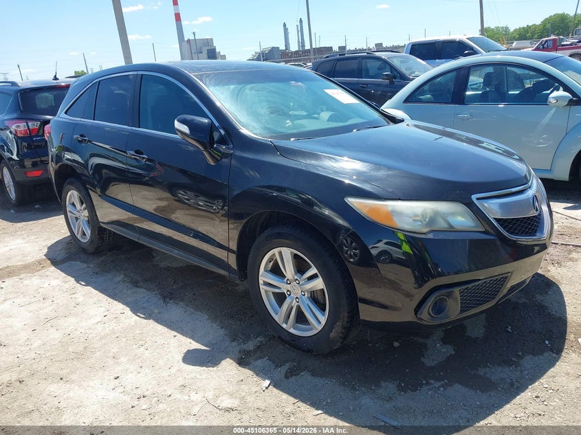 2014 Acura Rdx VIN 5J8TB4H33EL016181 IAAI salvage auction — LEFT SIDE, Clear (Indiana), sold $1,500 on 2026-07-22 (photo 1)