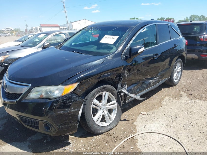 2014 Acura Rdx VIN 5J8TB4H33EL016181 IAAI salvage auction — LEFT SIDE, Clear (Indiana), sold $1,500 on 2026-07-17 (photo 6)