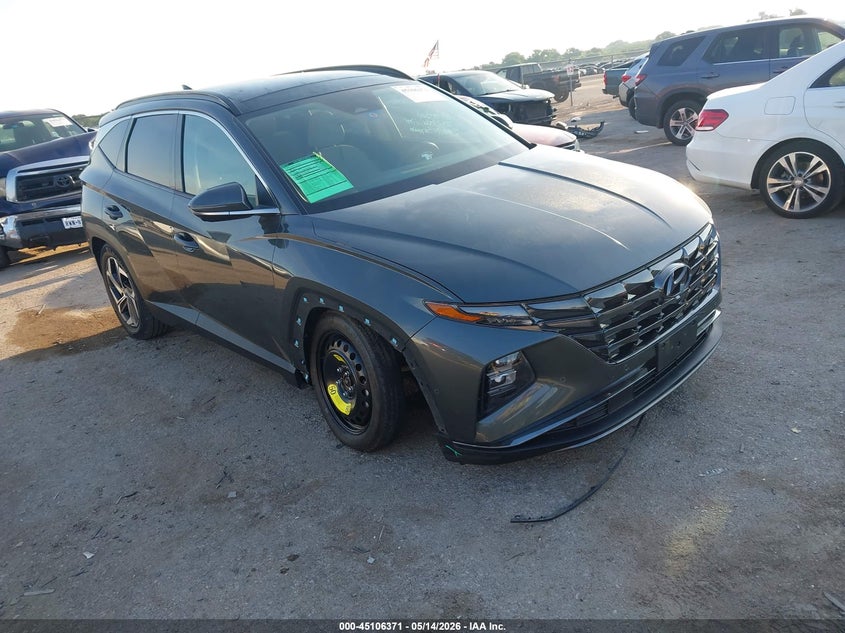 2022 Hyundai Tucson VIN KM8JE3AEXNU110860 IAAI salvage auction — RIGHT FRONT, Original (Texas), sold $8,600 on 2026-07-28 (photo 1)