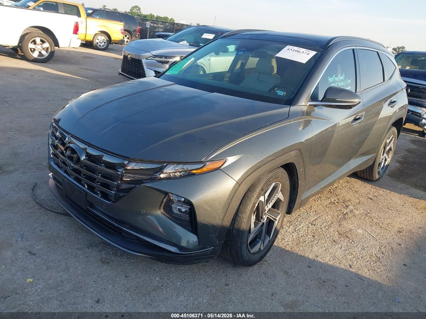 2022 Hyundai Tucson VIN KM8JE3AEXNU110860 IAAI salvage auction — RIGHT FRONT, Original (Texas), sold $8,600 on 2026-07-28 (photo 2)