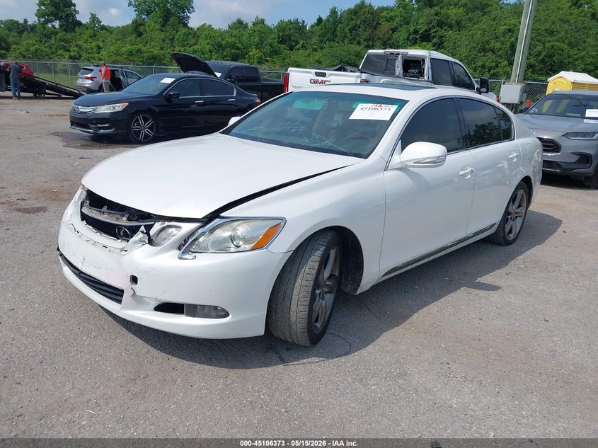 2009 Lexus Gs VIN JTHBE96S290045699 IAAI salvage auction — FRONT END, Salvage (Louisiana), sold $1,000 on 2026-07-21 (photo 2)