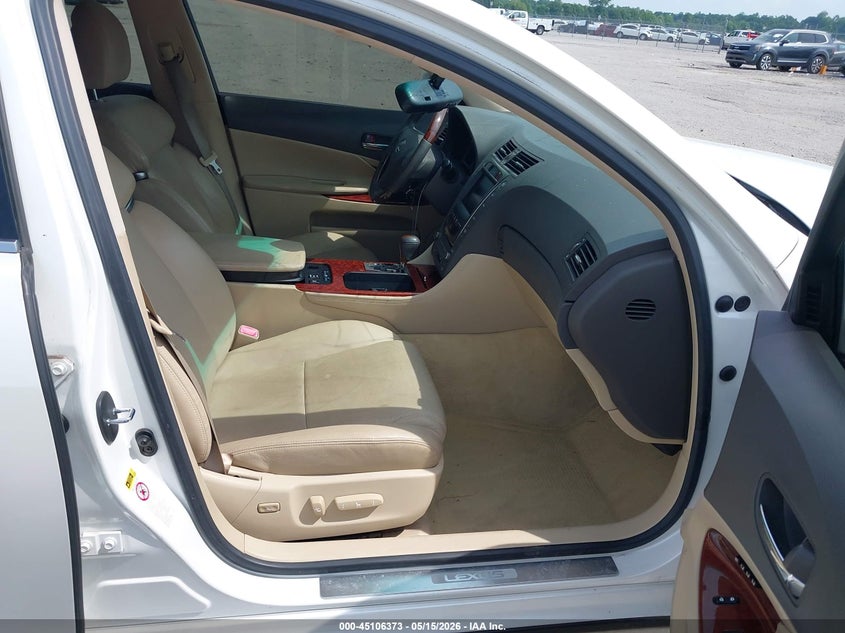 2009 Lexus Gs VIN JTHBE96S290045699 IAAI salvage auction — FRONT END, Salvage (Louisiana), sold $1,000 on 2026-07-21 (photo 5)