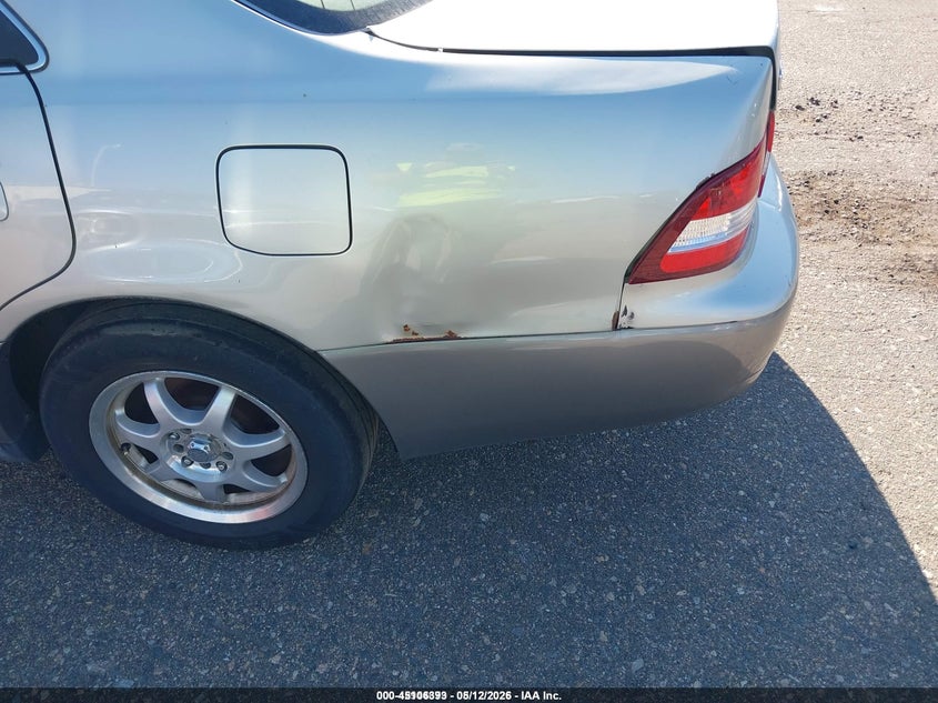 1999 Lexus Es 300 VIN JT8BF28G6X5059618 IAAI salvage auction — LEFT REAR, Salvage (Idaho), sold $125 on 2026-07-14 (photo 6)