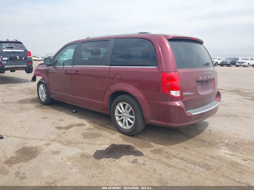2019 Dodge Caravan VIN 2C4RDGCGXKR543510 IAAI salvage auction — FRONT END, Regular (South Dakota), sold $975 on 2026-07-09 (photo 3)