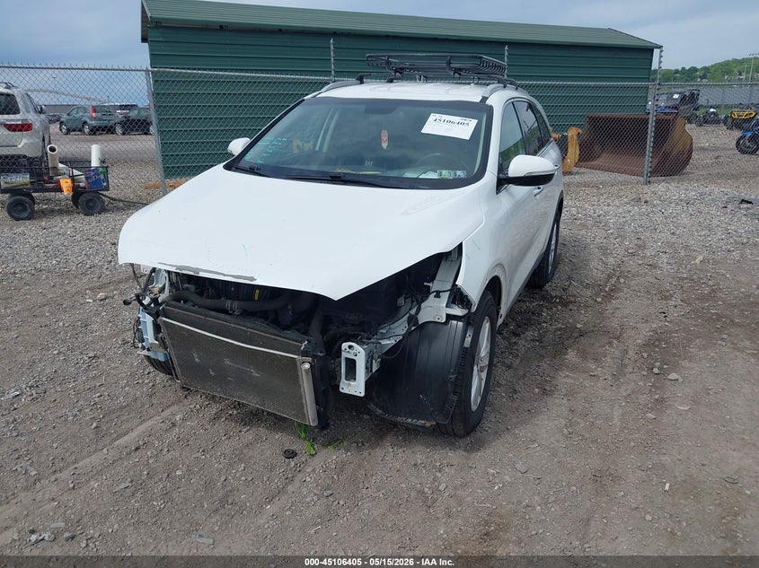 2019 Kia Sorento VIN 5XYPGDA31KG576557 IAAI salvage auction — FRONT END, Salvage (Pennsylvania), sold $2,250 on 2026-07-28 (photo 2)