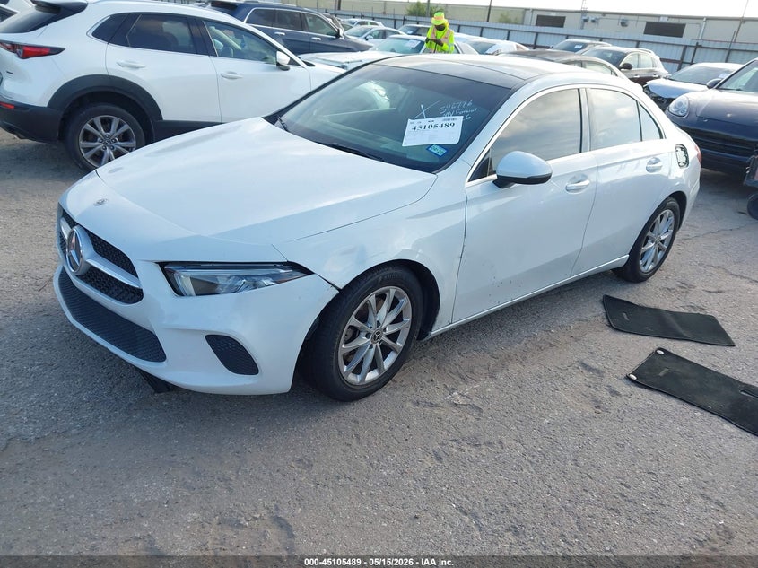 2020 Mercedes-benz A-klasse VIN W1K3G4EB9LW045908 IAAI salvage auction — RIGHT SIDE, Salvage (Texas), sold $3,550 on 2026-07-06 (photo 2)