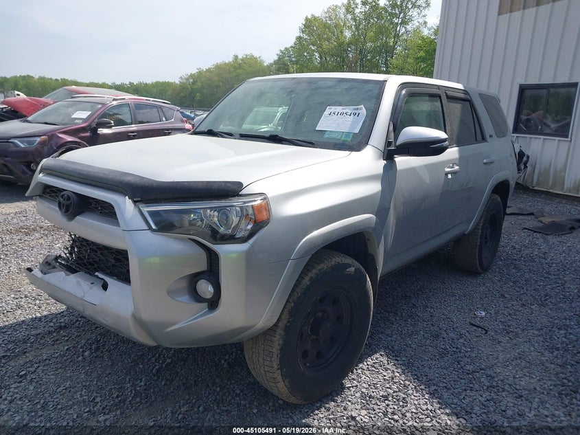 2019 Toyota 4runner VIN JTEBU5JR6K5713199 IAAI salvage auction — FRONT END, Salvage Title, sold $8,700 on 2026-08-21 (photo 2)