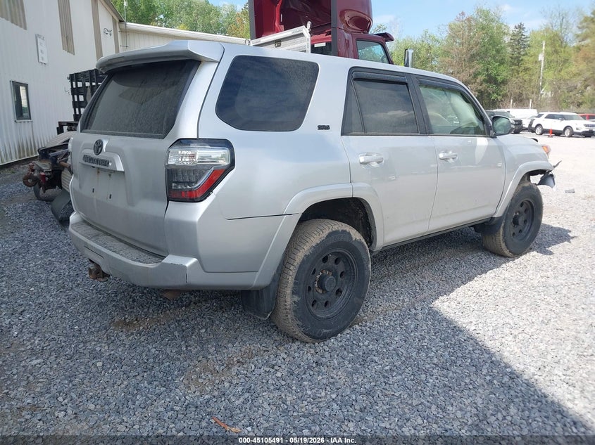 2019 Toyota 4runner VIN JTEBU5JR6K5713199 IAAI salvage auction — FRONT END, Salvage Title, sold $8,700 on 2026-08-21 (photo 4)