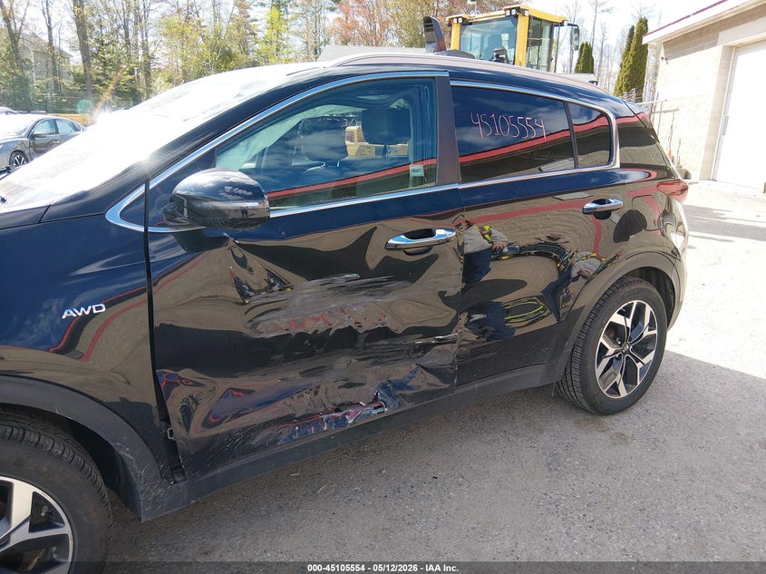 2020 Kia Sportage VIN KNDPNCAC5L7781927 IAAI salvage auction — SIDE, Salvage (Maine), sold $4,550 on 2026-07-09 (photo 6)