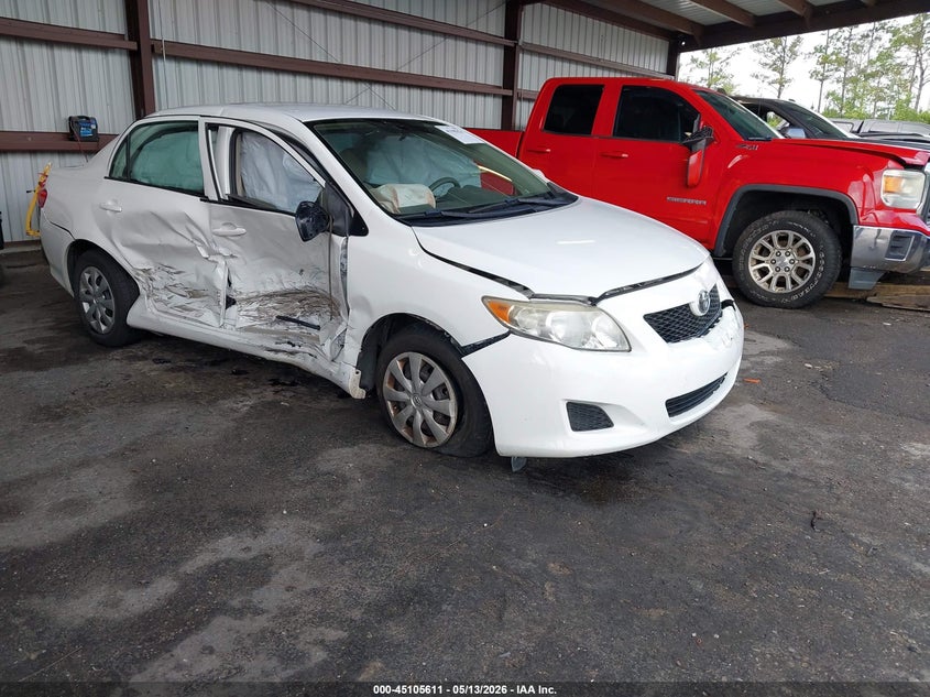 2009 Toyota Corolla VIN JTDBL40E799041477 IAAI salvage auction — RIGHT SIDE, Rebuildable (Florida), sold $1,600 on 2026-07-07 (photo 1)