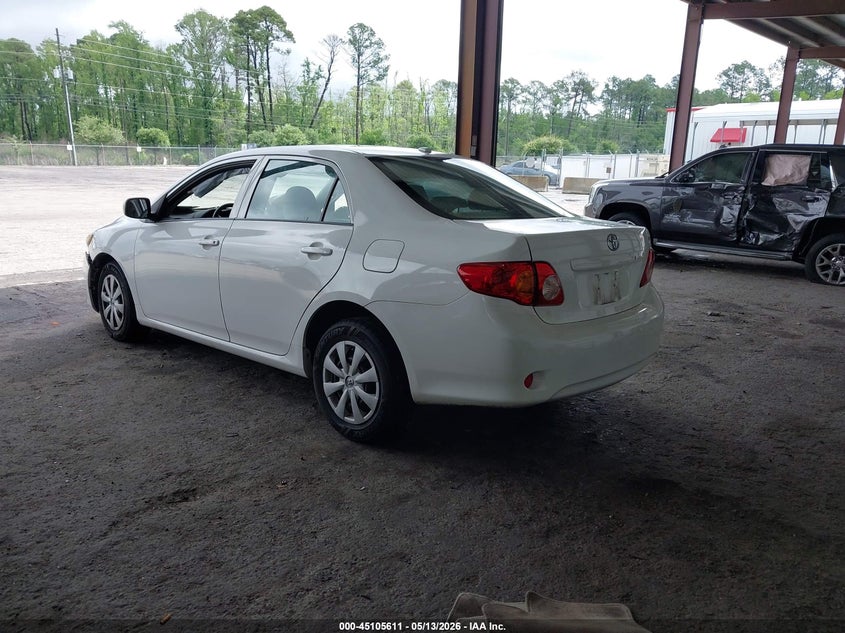 2009 Toyota Corolla VIN JTDBL40E799041477 IAAI salvage auction — RIGHT SIDE, Rebuildable (Florida), sold $1,600 on 2026-07-07 (photo 3)