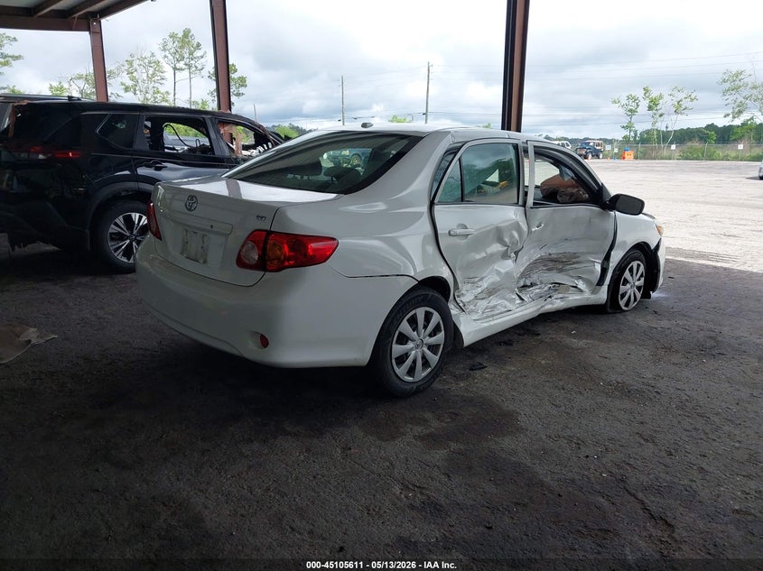 2009 Toyota Corolla VIN JTDBL40E799041477 IAAI salvage auction — RIGHT SIDE, Rebuildable (Florida), sold $1,600 on 2026-07-07 (photo 4)