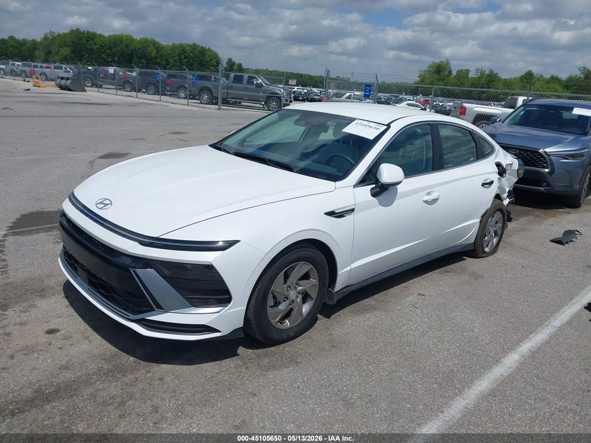 2025 Hyundai Sonata VIN KMHL24JA9SA508174 IAAI salvage auction — REAR END, Salvage (Indiana), sold $7,600 on 2026-07-23 (photo 2)