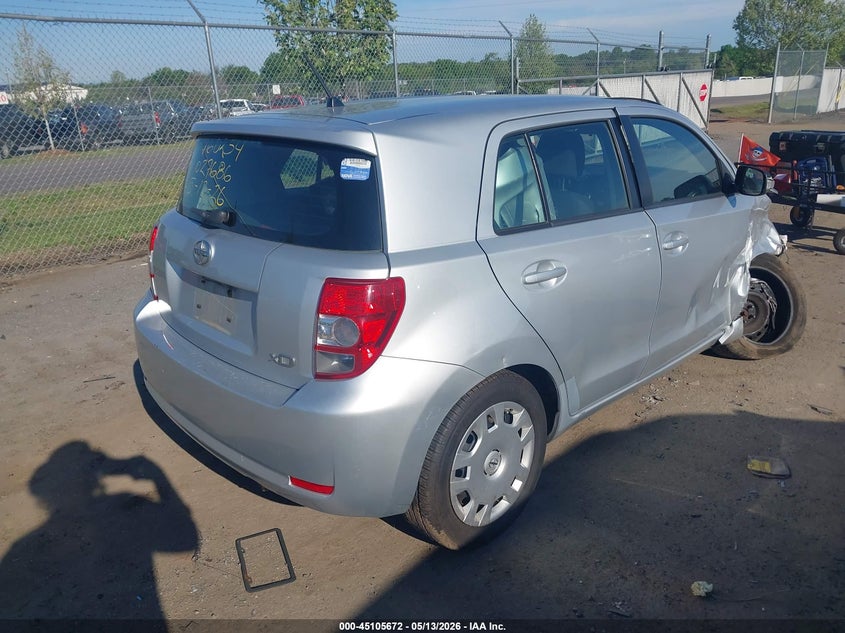 2008 Scion Xd VIN JTKKU10408J027686 IAAI salvage auction — FRONT END, Clear (Virginia), sold $175 on 2026-07-14 (photo 4)