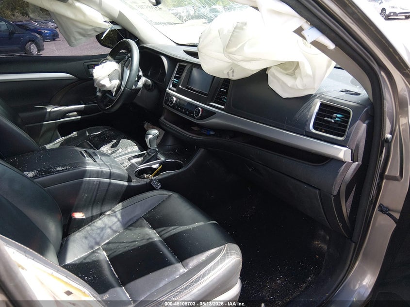 2016 Toyota Highlander VIN 5TDKKRFH9GS505143 IAAI salvage auction — RIGHT FRONT, Salvage (Kentucky), sold $4,475 on 2026-07-06 (photo 5)