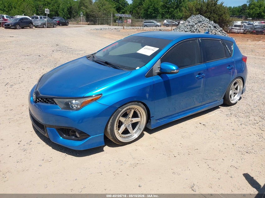 2016 Scion Im VIN JTNKARJE1GJ515903 IAAI salvage auction — REAR END, Salvage (Idaho), sold $1,800 on 2026-07-30 (photo 2)