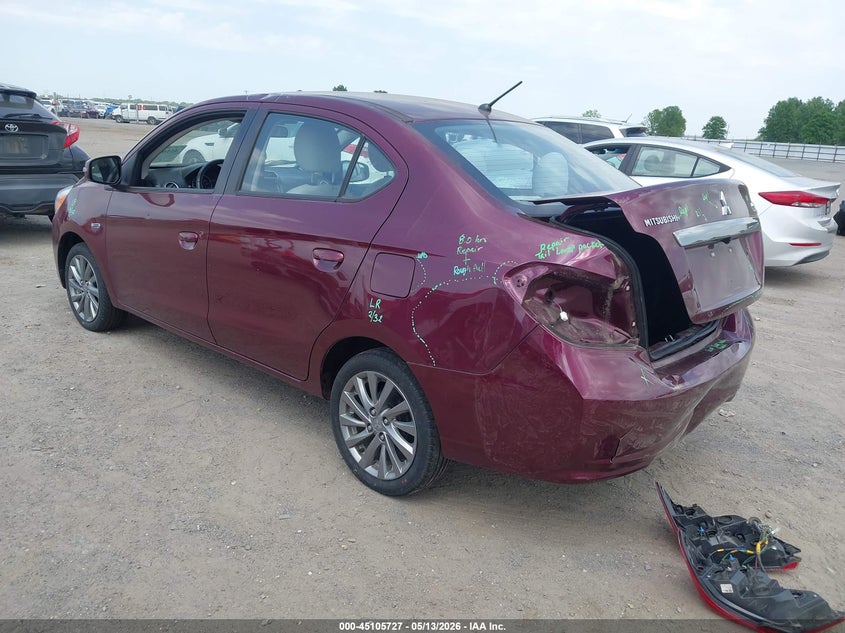 2019 Mitsubishi VIN ML32F4FJ7KHF02772 IAAI salvage auction — LEFT FRONT, Salvage (Arkansas), sold $1,400 on 2026-07-08 (photo 3)