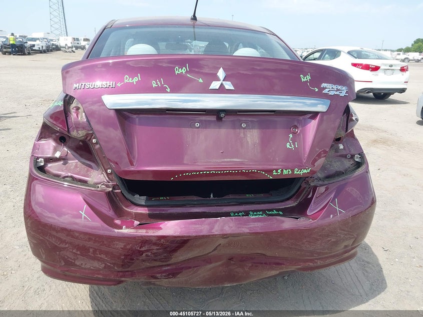 2019 Mitsubishi VIN ML32F4FJ7KHF02772 IAAI salvage auction — LEFT FRONT, Salvage (Arkansas), sold $1,400 on 2026-07-08 (photo 6)