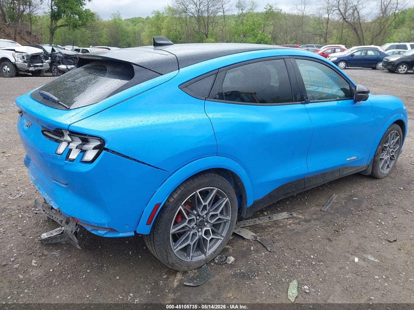 2024 Ford Mustang mach-e VIN 3FMTK4SX3RMA11122 IAAI salvage auction — REAR END, Salvage (Pennsylvania), sold $15,300 on 2026-07-30 (photo 4)