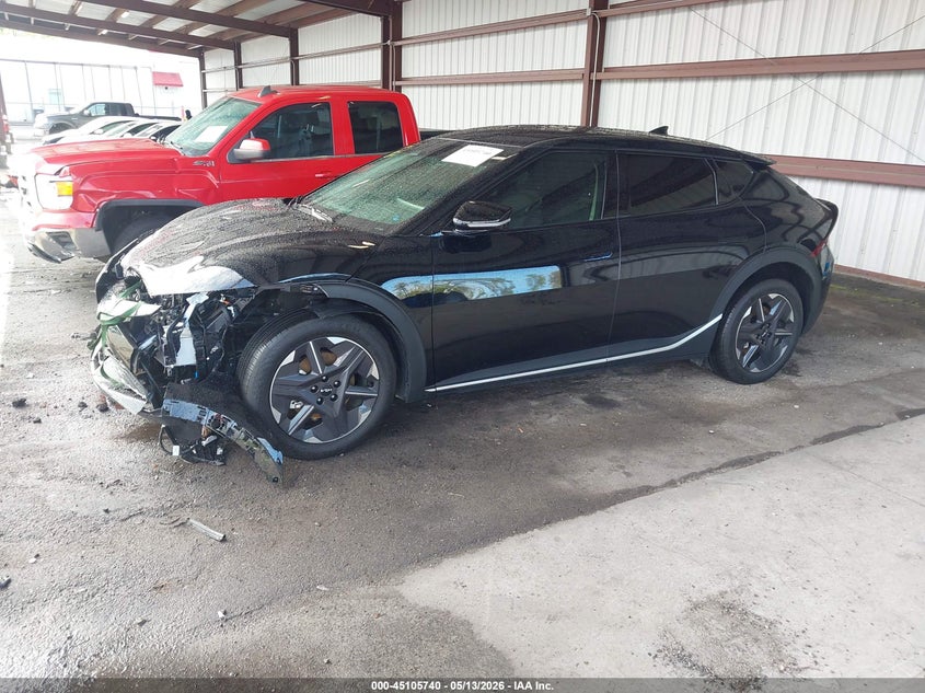 2025 Kia Ev6 VIN 5XYC34JAXSG008512 IAAI salvage auction — FRONT END, Rebuildable (Florida), sold $8,900 on 2026-07-12 (photo 2)
