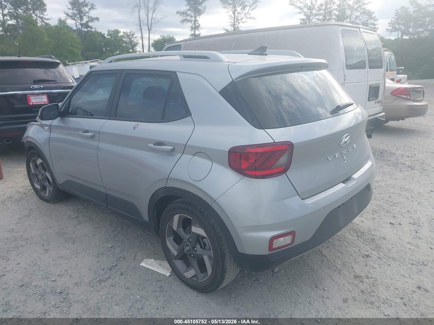 2022 Hyundai Venue VIN KMHRC8A32NU184679 IAAI salvage auction — FRONT END, Salvage (Georgia), sold $3,100 on 2026-07-14 (photo 3)