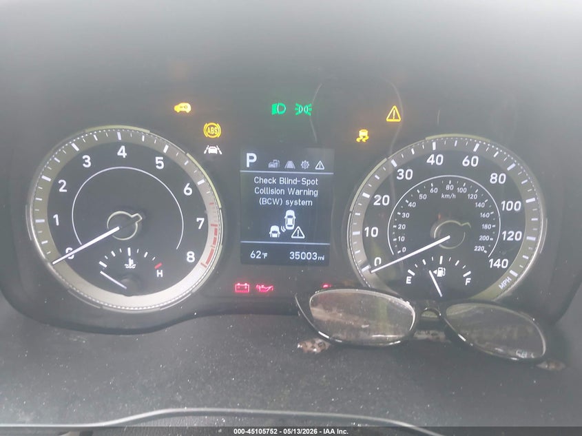2022 Hyundai Venue VIN KMHRC8A32NU184679 IAAI salvage auction — FRONT END, Salvage (Georgia), sold $3,100 on 2026-07-14 (photo 7)