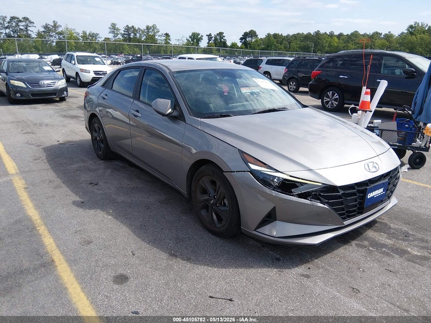 2021 Hyundai Elantra VIN KMHLS4AG2MU123710 IAAI salvage auction — REAR END, Salvage (South Carolina), sold $4,250 on 2026-07-22 (photo 1)