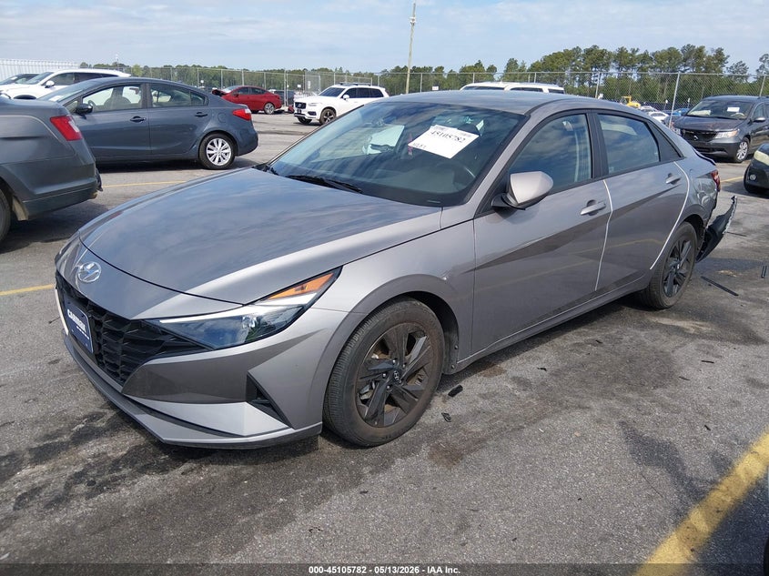 2021 Hyundai Elantra VIN KMHLS4AG2MU123710 IAAI salvage auction — REAR END, Salvage (South Carolina), sold $4,250 on 2026-07-22 (photo 2)