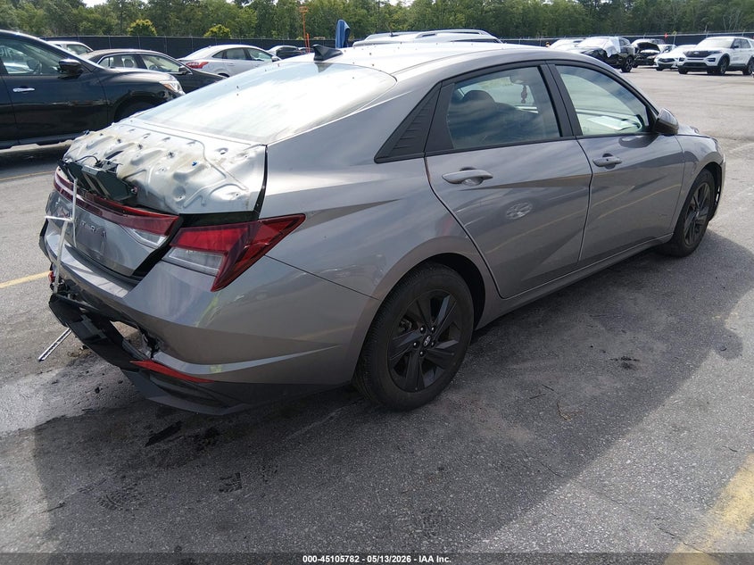 2021 Hyundai Elantra VIN KMHLS4AG2MU123710 IAAI salvage auction — REAR END, Salvage (South Carolina), sold $4,250 on 2026-07-22 (photo 4)
