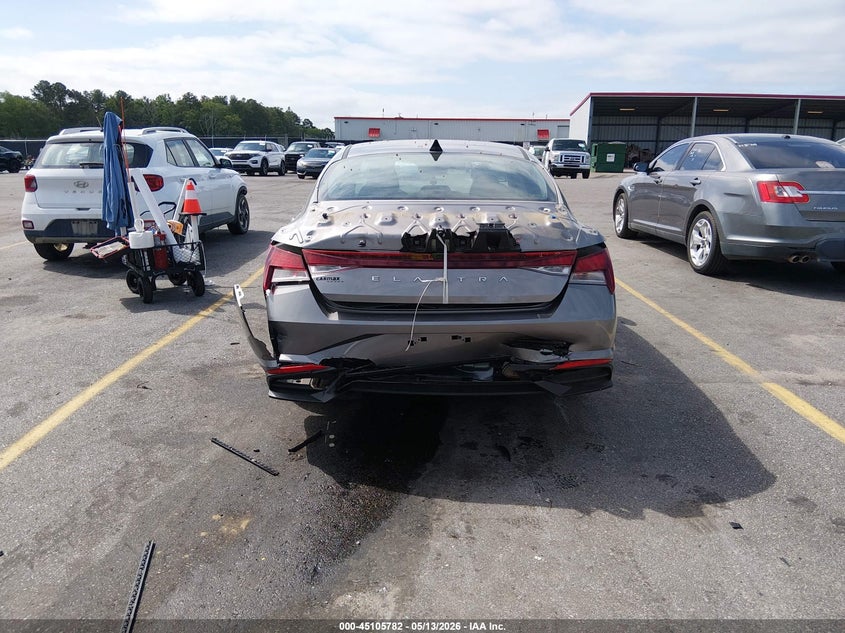 2021 Hyundai Elantra VIN KMHLS4AG2MU123710 IAAI salvage auction — REAR END, Salvage (South Carolina), sold $4,250 on 2026-07-22 (photo 6)