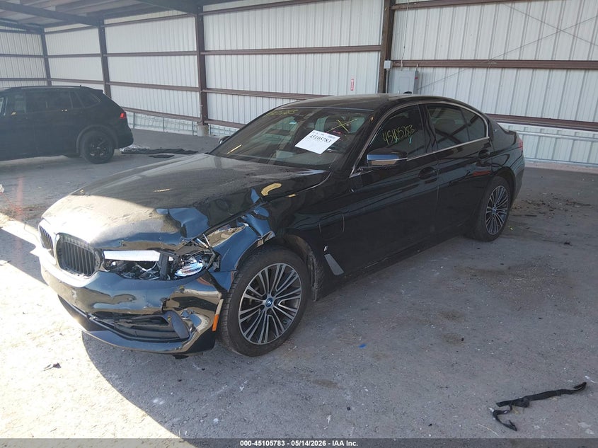 2019 BMW 5er VIN WBAJB1C50KB375757 IAAI salvage auction — FRONT END, Salvage Title, sold $4,800 on 2026-08-02 (photo 2)