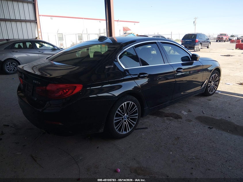 2019 BMW 5er VIN WBAJB1C50KB375757 IAAI salvage auction — FRONT END, Salvage Title, sold $4,800 on 2026-08-02 (photo 4)