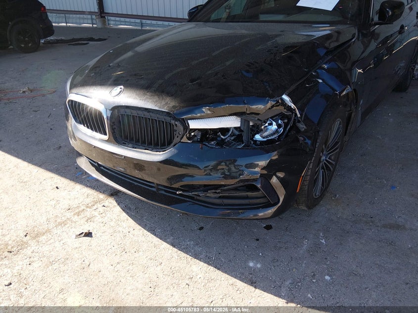 2019 BMW 5er VIN WBAJB1C50KB375757 IAAI salvage auction — FRONT END, Salvage Title, sold $4,800 on 2026-08-02 (photo 6)