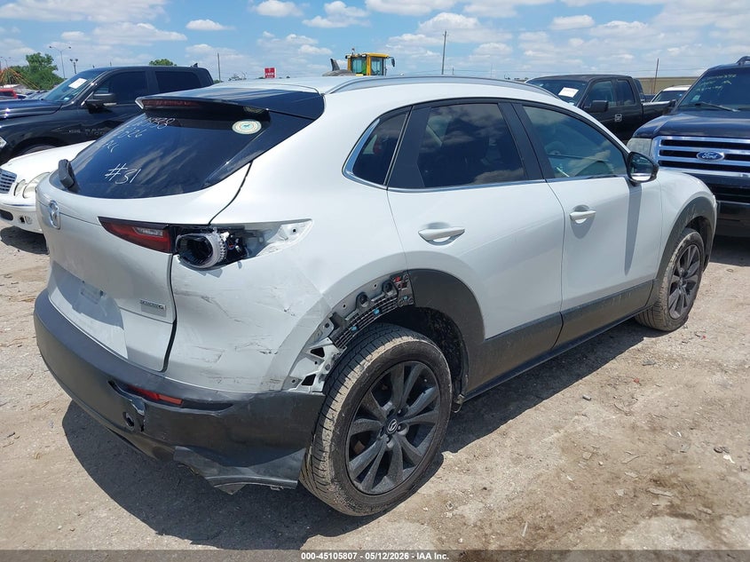 2024 Mazda Cx-30 VIN 3MVDMBBM3RM649740 IAAI salvage auction — FRONT & REAR, Salvage Title, sold $4,700 on 2026-07-09 (photo 4)