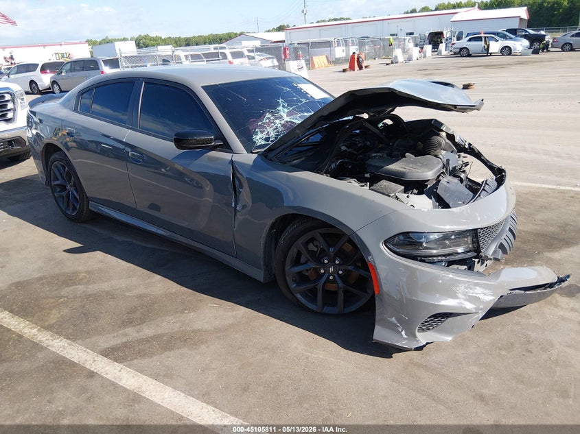 2023 Dodge Charger VIN 2C3CDXHG2PH611699 IAAI salvage auction — FRONT END, Salvage (North Carolina), sold $1,700 on 2026-07-31 (photo 1)